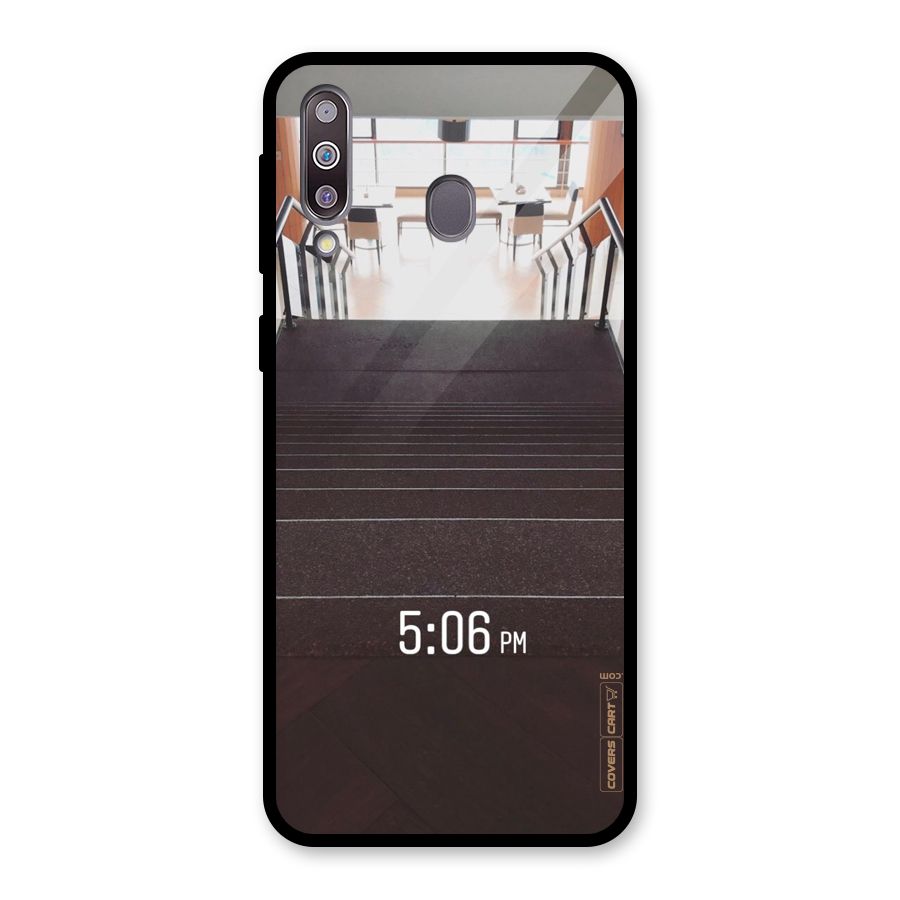 Beautiful Staircase Glass Back Case for Galaxy M30