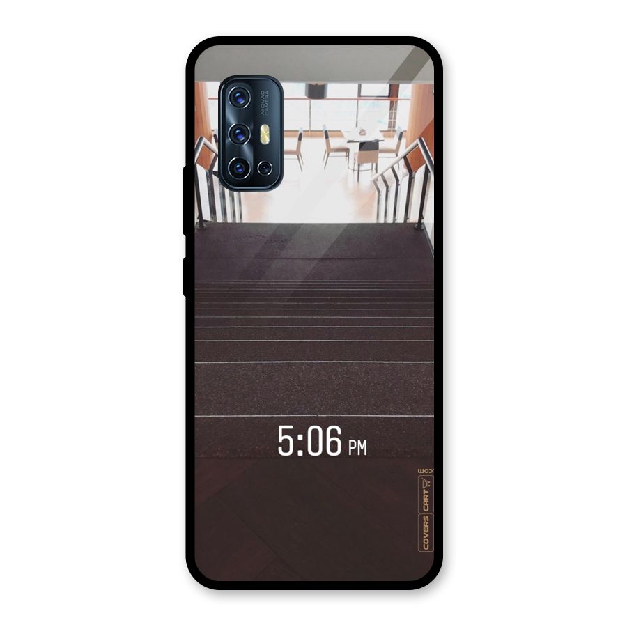 Beautiful Staircase Glass Back Case for Vivo V17