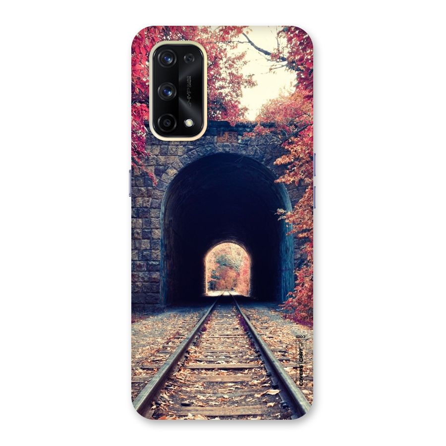 Beautiful Track Glass Back Case for Realme X7 Pro