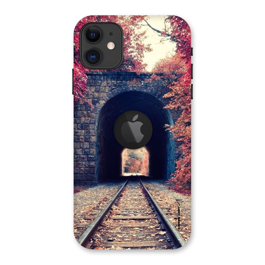 Beautiful Track Back Case for iPhone 11 Logo Cut