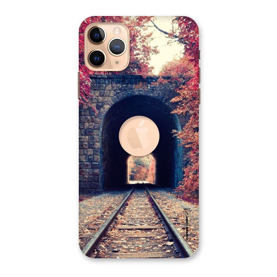 Beautiful Track Back Case for iPhone 11 Pro Max Logo Cut