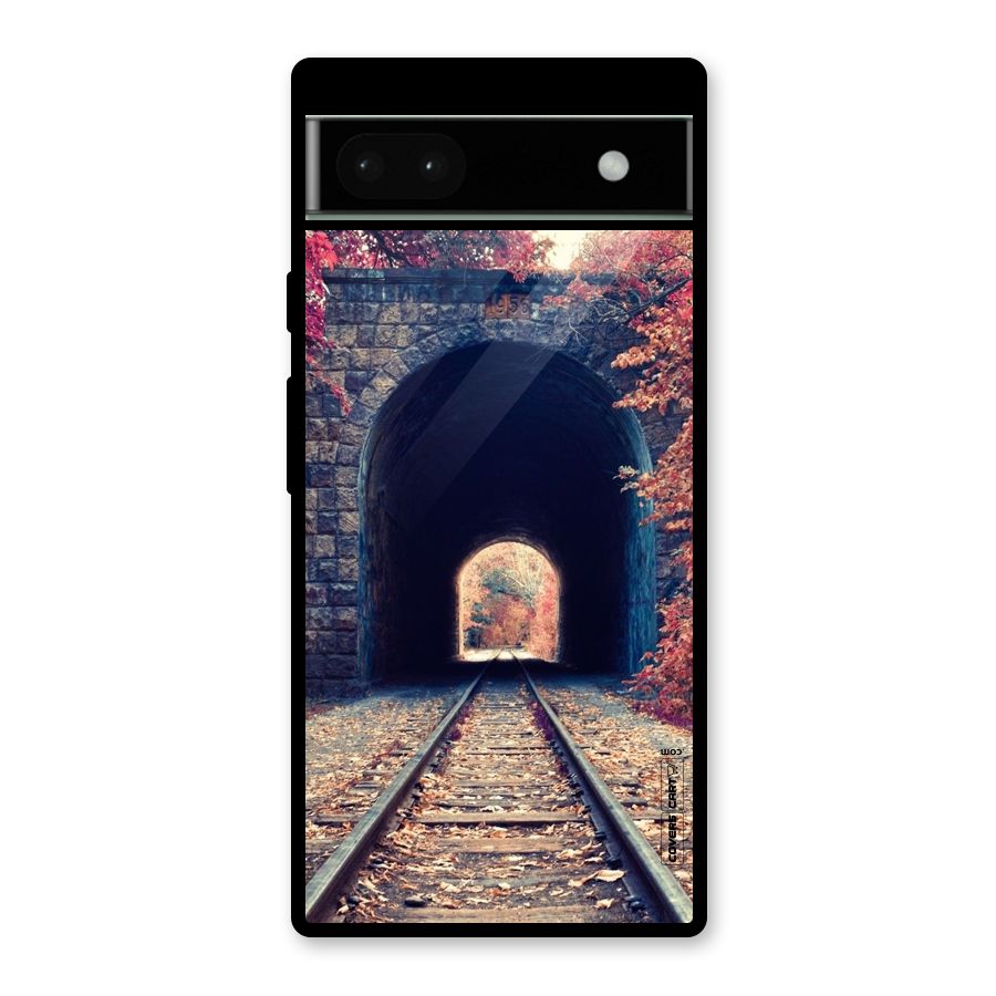 Beautiful Track Glass Back Case for Google Pixel 6a