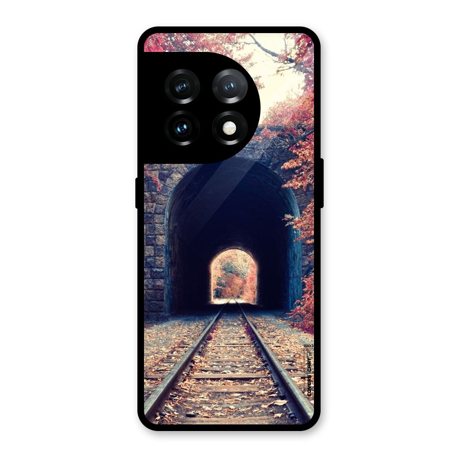 Beautiful Track Glass Back Case for OnePlus 11