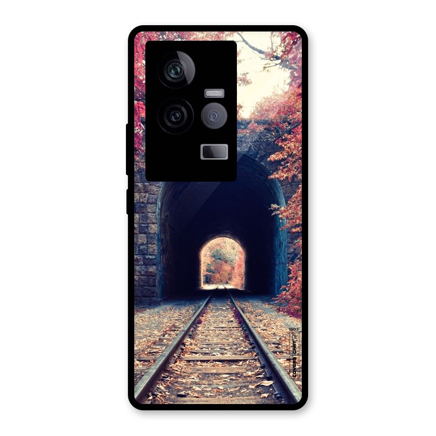 Beautiful Track Glass Back Case for Vivo iQOO 11 5G
