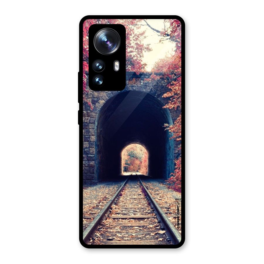 Beautiful Track Glass Back Case for Xiaomi 12 Pro