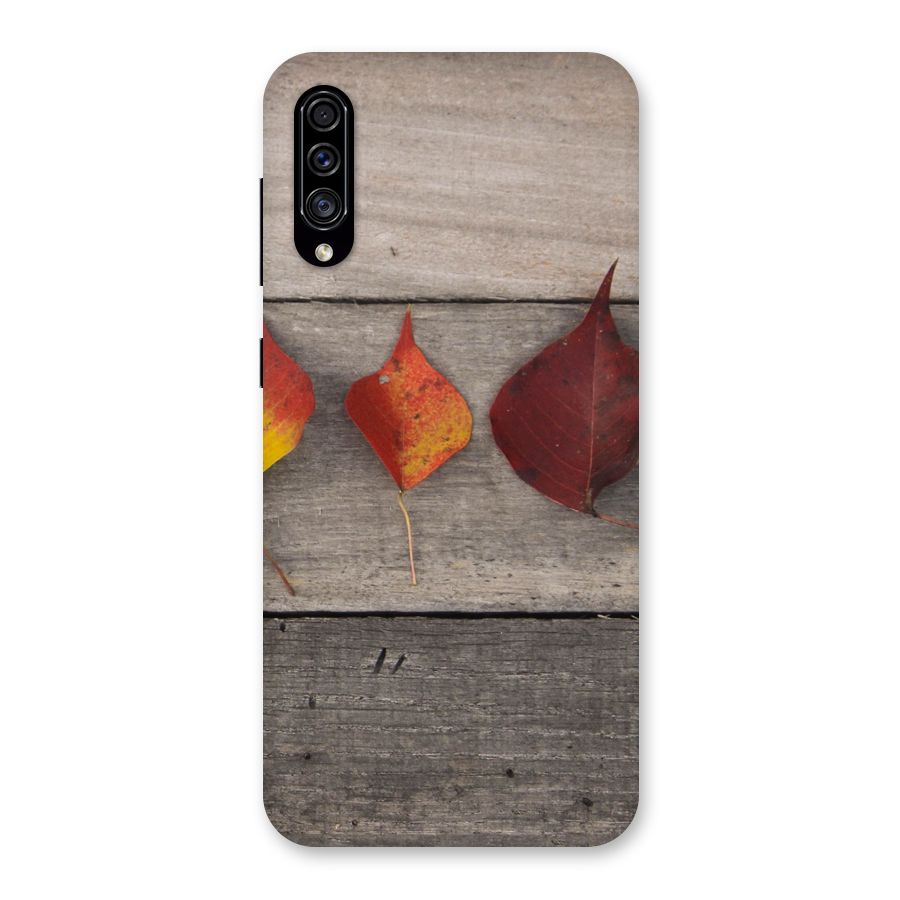 Beautiful Wood Leafs Back Case for Galaxy A30s