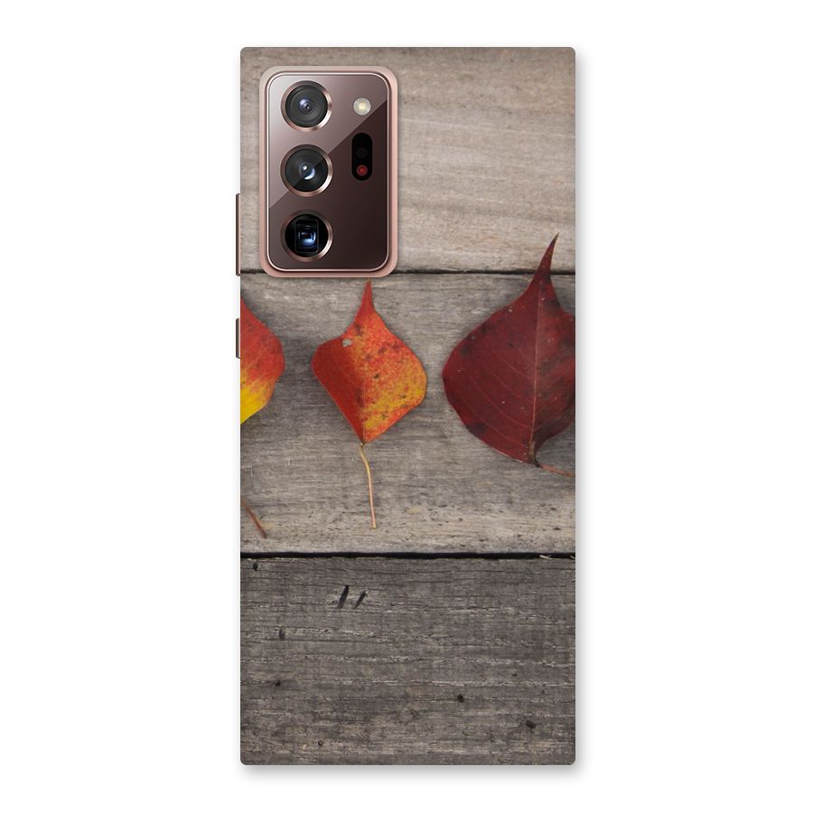Beautiful Wood Leafs Back Case for Galaxy Note 20 Ultra