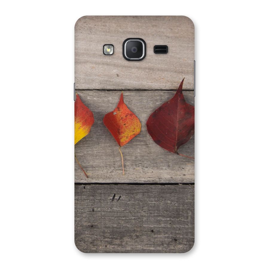 Beautiful Wood Leafs Back Case for Galaxy On7 2015