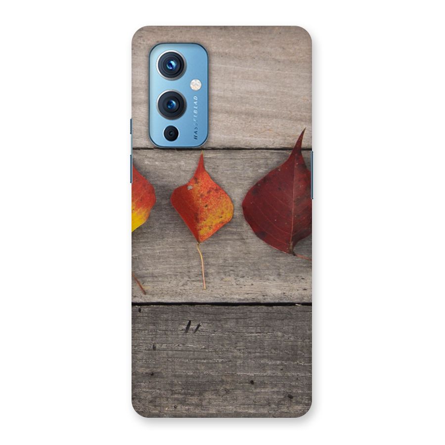 Beautiful Wood Leafs Back Case for OnePlus 9