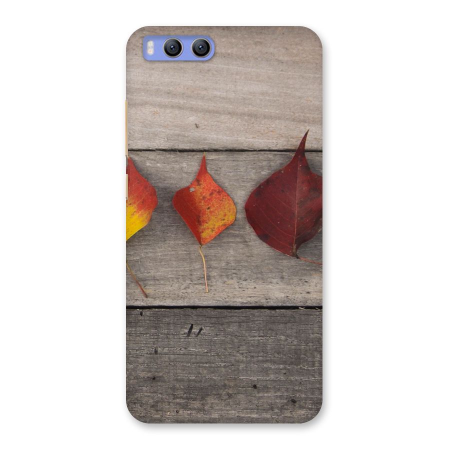 Beautiful Wood Leafs Back Case for Xiaomi Mi 6