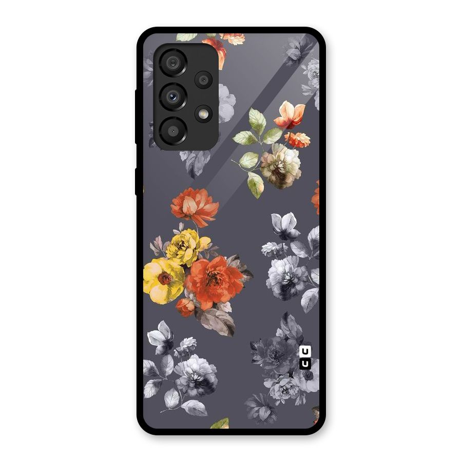 Beauty Art Bloom Glass Back Case for Galaxy A33 5G