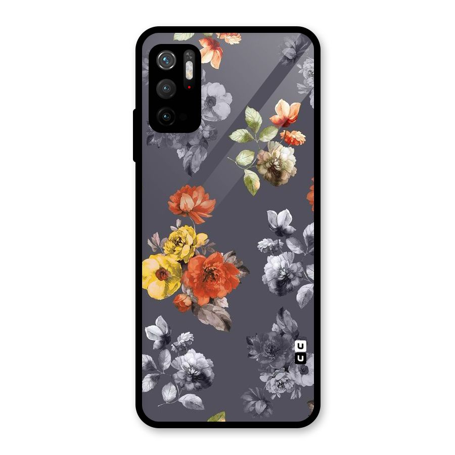 Beauty Art Bloom Glass Back Case for Poco M3 Pro 5G