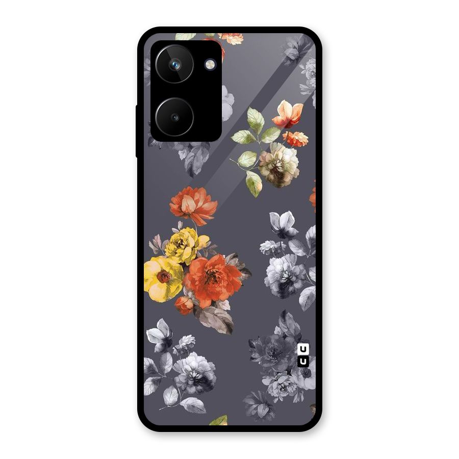 Beauty Art Bloom Glass Back Case for Realme 10
