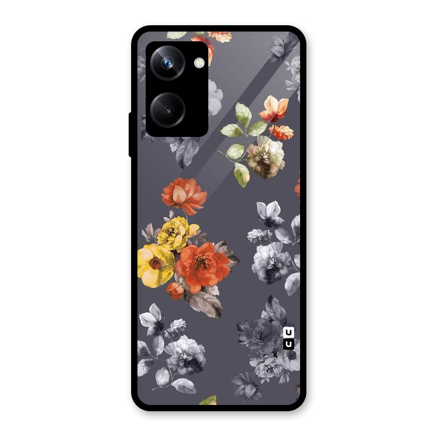 Beauty Art Bloom Glass Back Case for Realme 10 Pro