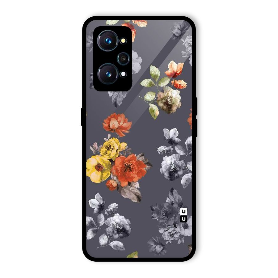 Beauty Art Bloom Glass Back Case for Realme GT 2