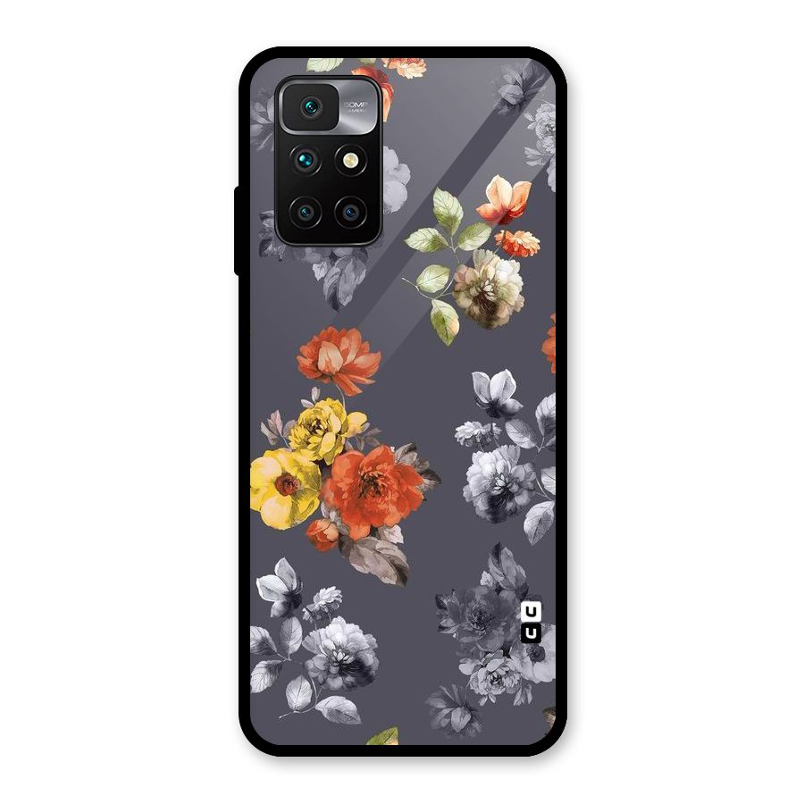Beauty Art Bloom Glass Back Case for Redmi 10 Prime