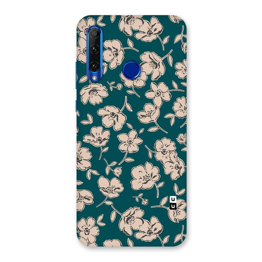 Beauty Green Bloom Back Case for Honor 20i