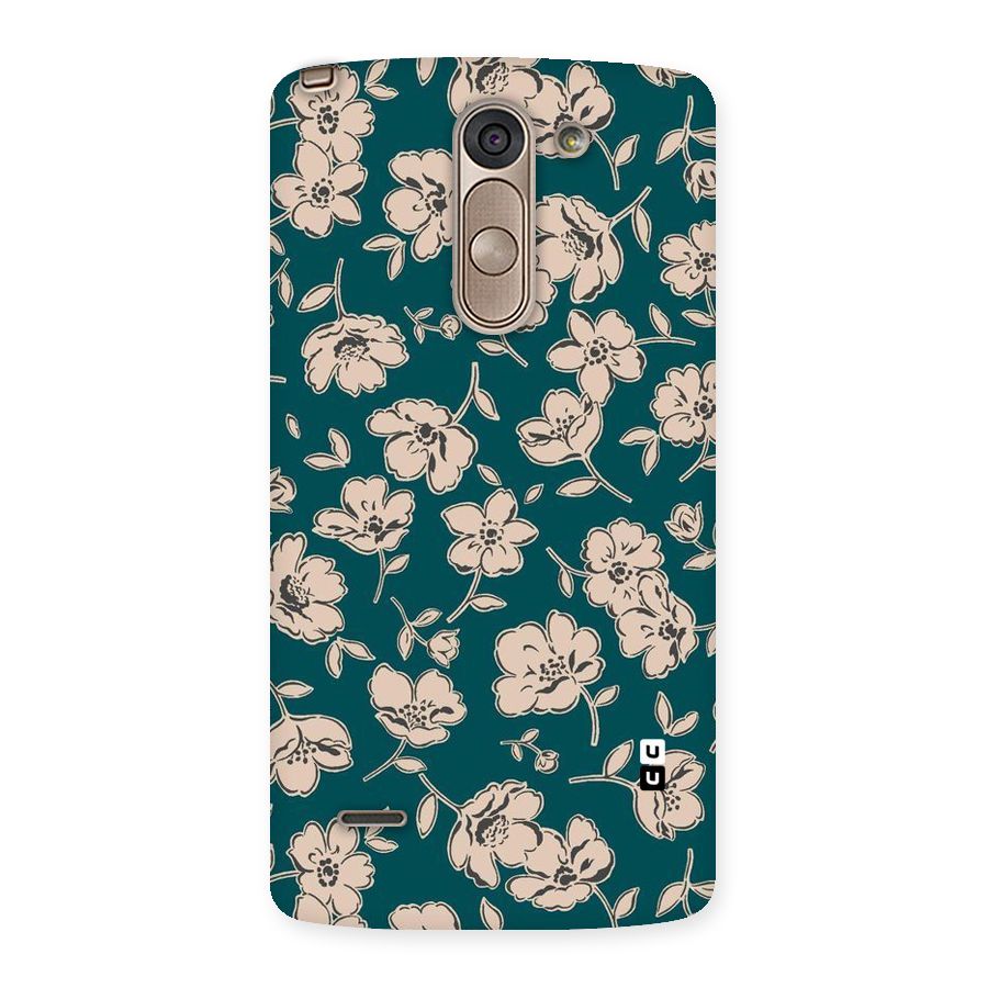Beauty Green Bloom Back Case for LG G3 Stylus