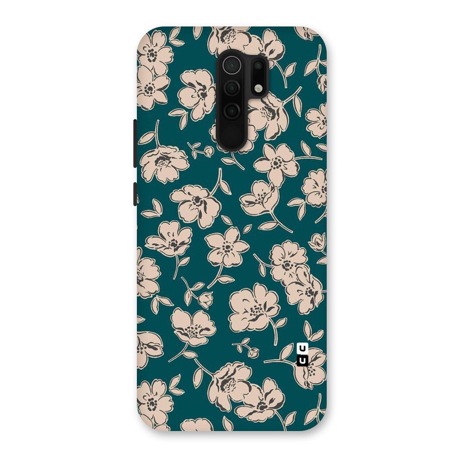 Beauty Green Bloom Back Case for Poco M2