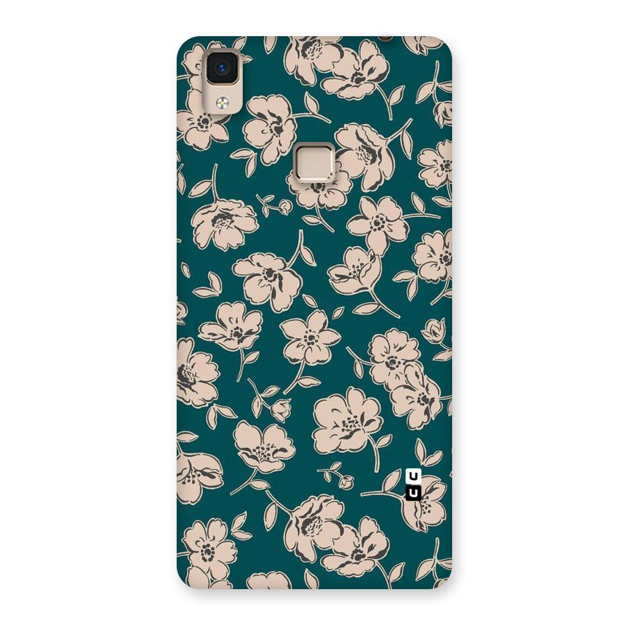 Beauty Green Bloom Back Case for V3 Max