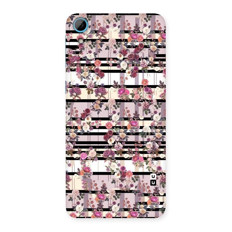Beauty In Floral Back Case for HTC Desire 826