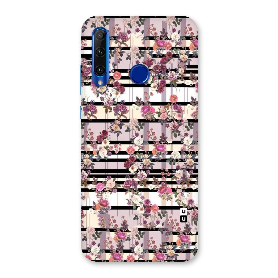 Beauty In Floral Back Case for Honor 20i