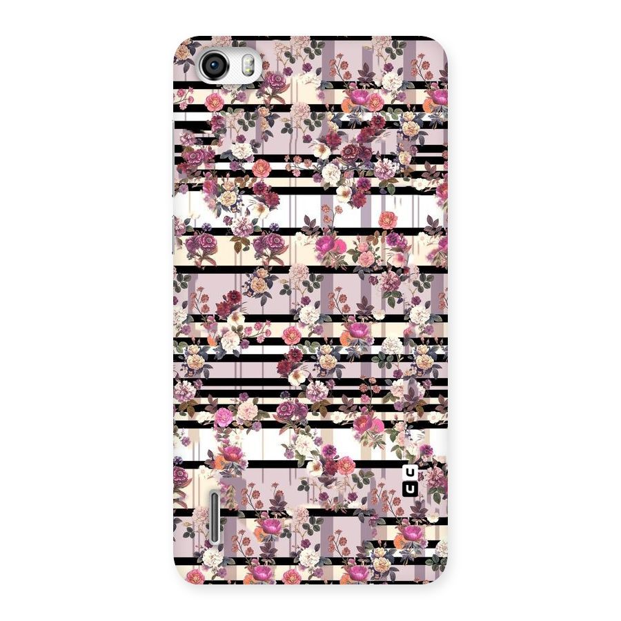 Beauty In Floral Back Case for Honor 6