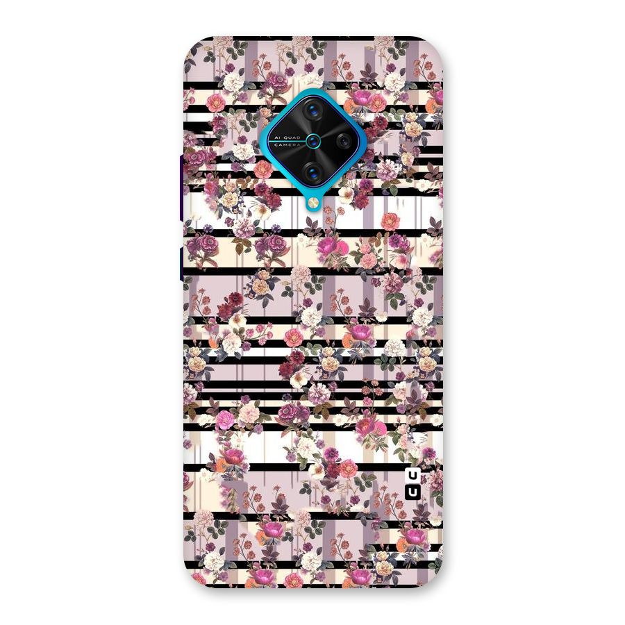 Beauty In Floral Back Case for Vivo S1 Pro