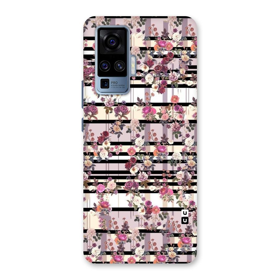 Beauty In Floral Back Case for Vivo X50 Pro