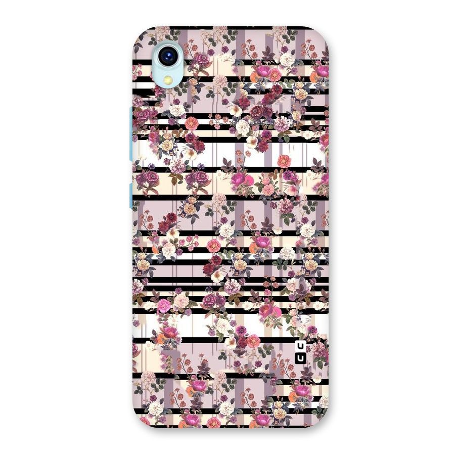 Beauty In Floral Back Case for Vivo Y1s