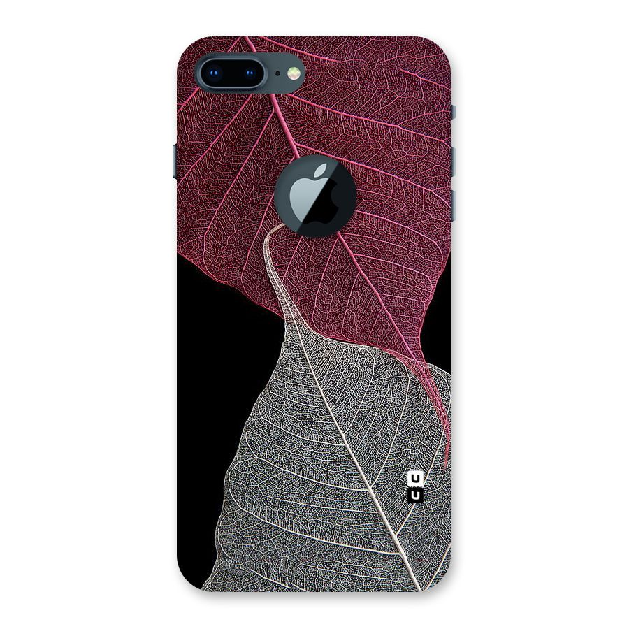 Beauty Leaf Back Case for iPhone 7 Plus Logo Cut