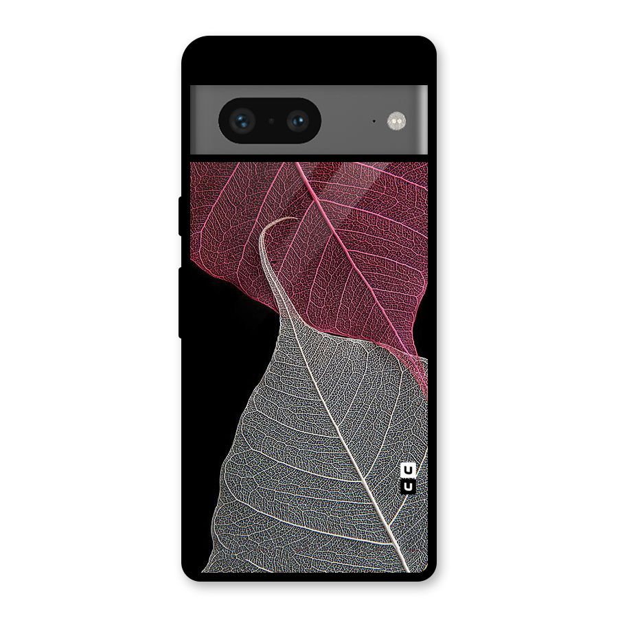 Beauty Leaf Glass Back Case for Google Pixel 7