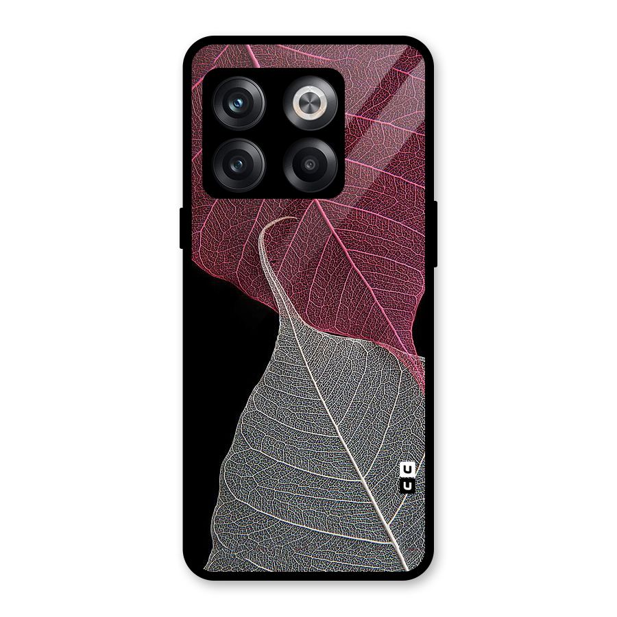 Beauty Leaf Glass Back Case for OnePlus 10T