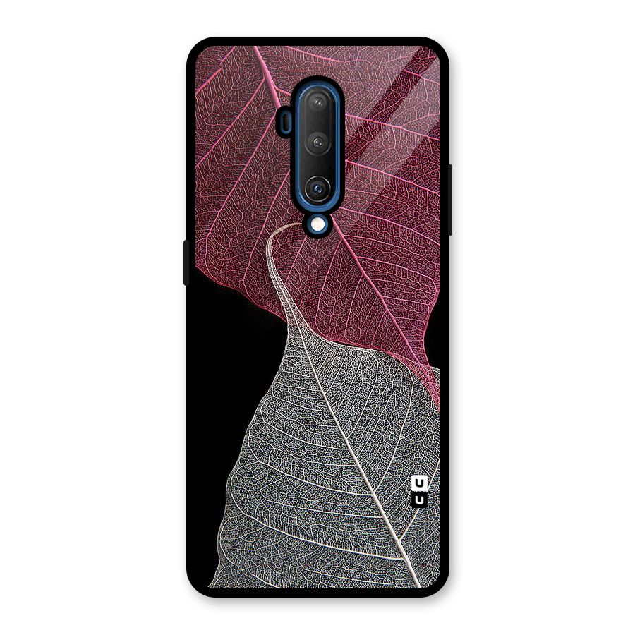 Beauty Leaf Glass Back Case for OnePlus 7T Pro