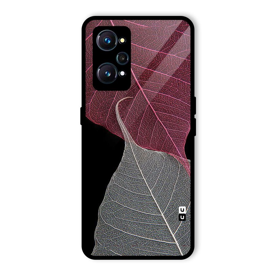 Beauty Leaf Glass Back Case for Realme GT 2