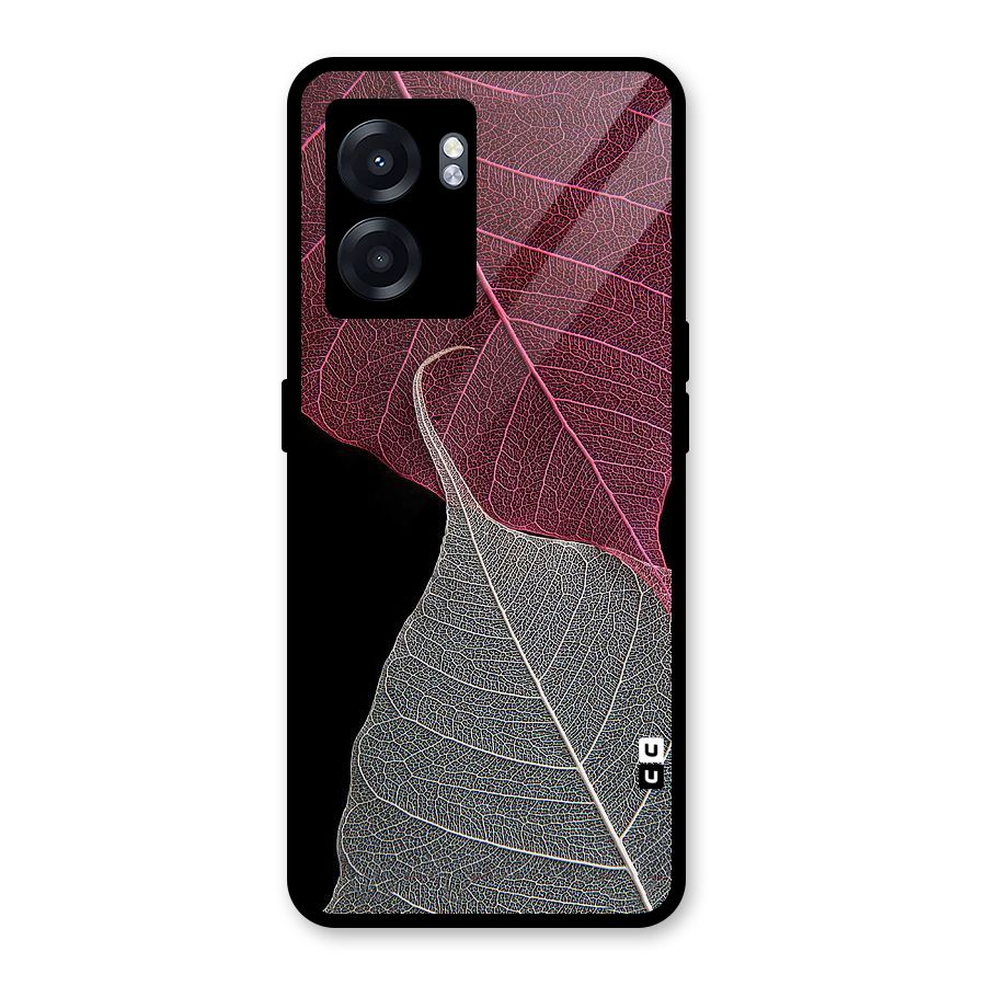 Beauty Leaf Glass Back Case for Realme Narzo 50 5G
