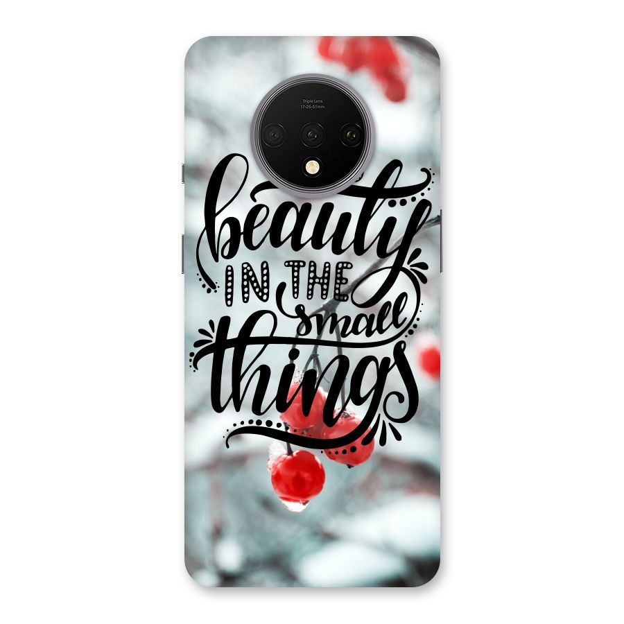 Beauty in Small Things Back Case for OnePlus 7T