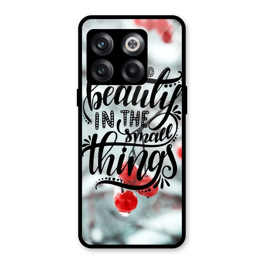 Beauty in Small Things Glass Back Case for OnePlus 10T