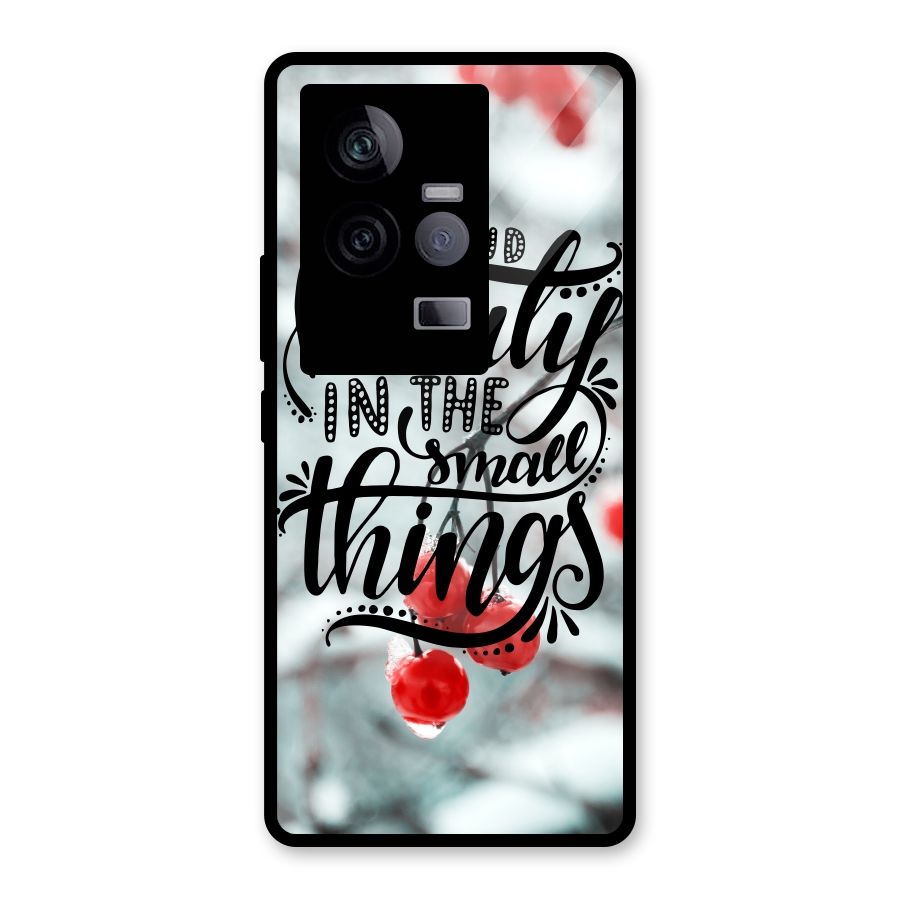 Beauty in Small Things Glass Back Case for Vivo iQOO 11 5G