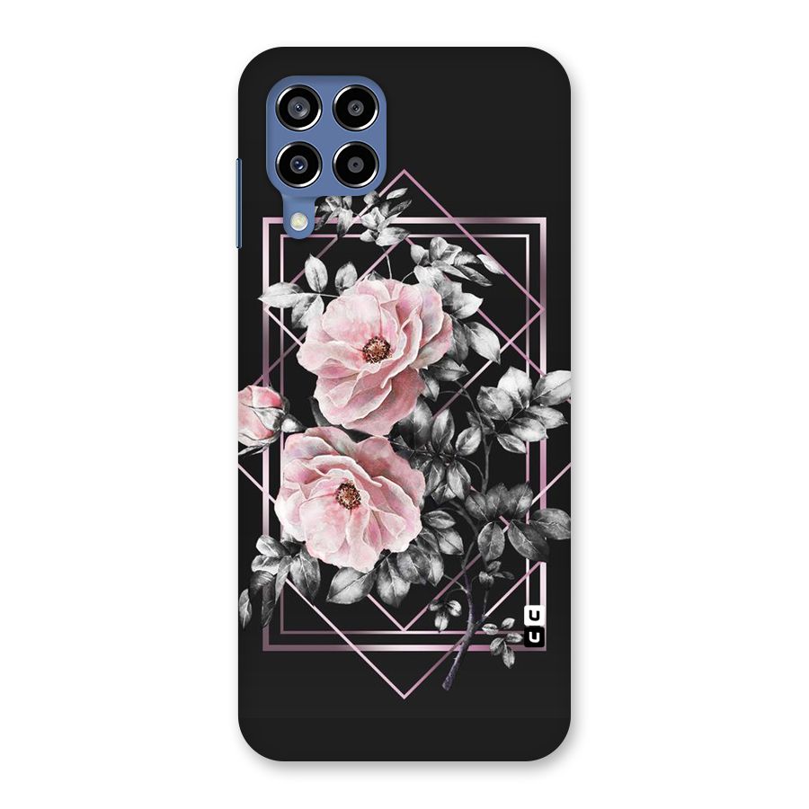Beguilling Pink Floral Back Case for Galaxy M53 5G
