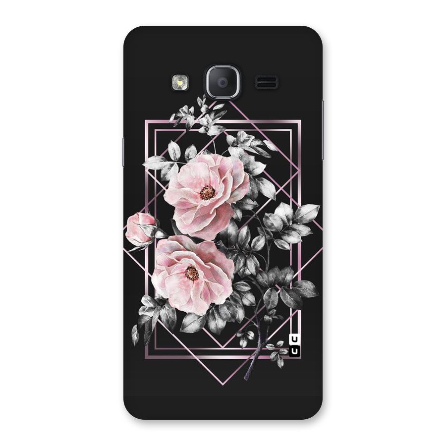 Beguilling Pink Floral Back Case for Galaxy On7 2015