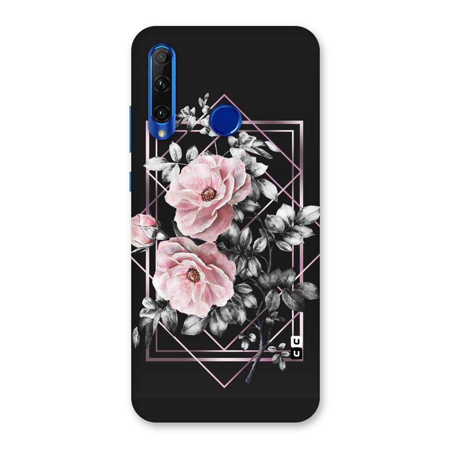 Beguilling Pink Floral Back Case for Honor 20i