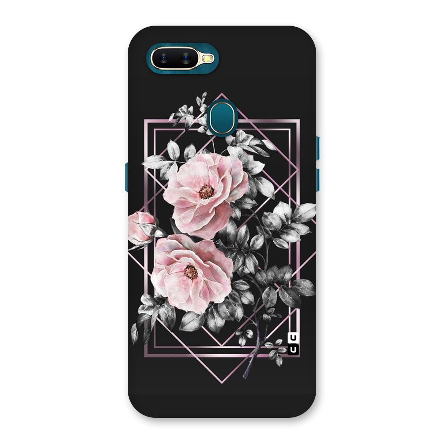 Beguilling Pink Floral Back Case for Oppo A11k