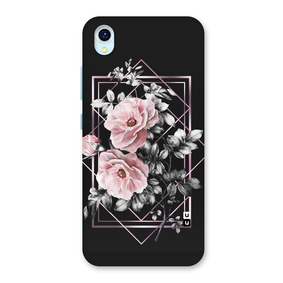 Beguilling Pink Floral Back Case for Vivo Y1s