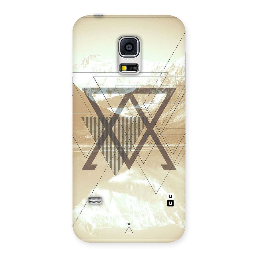 Beige View Back Case for Galaxy S5 Mini