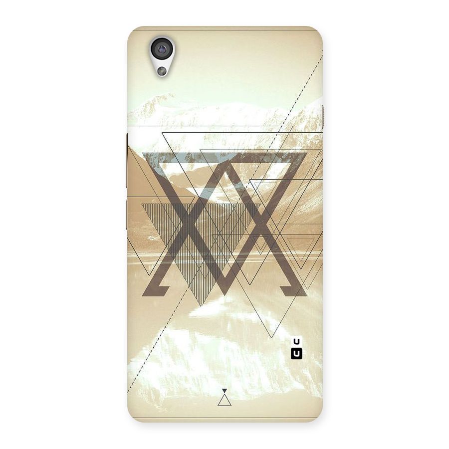 Beige View Back Case for OnePlus X