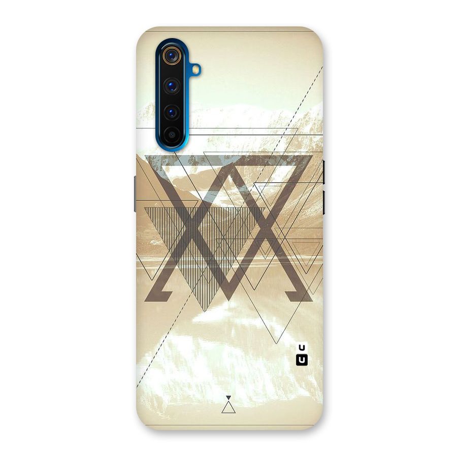 Beige View Back Case for Realme 6 Pro
