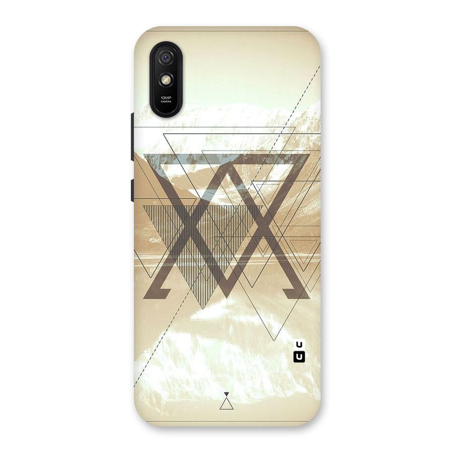 Beige View Back Case for Redmi 9A