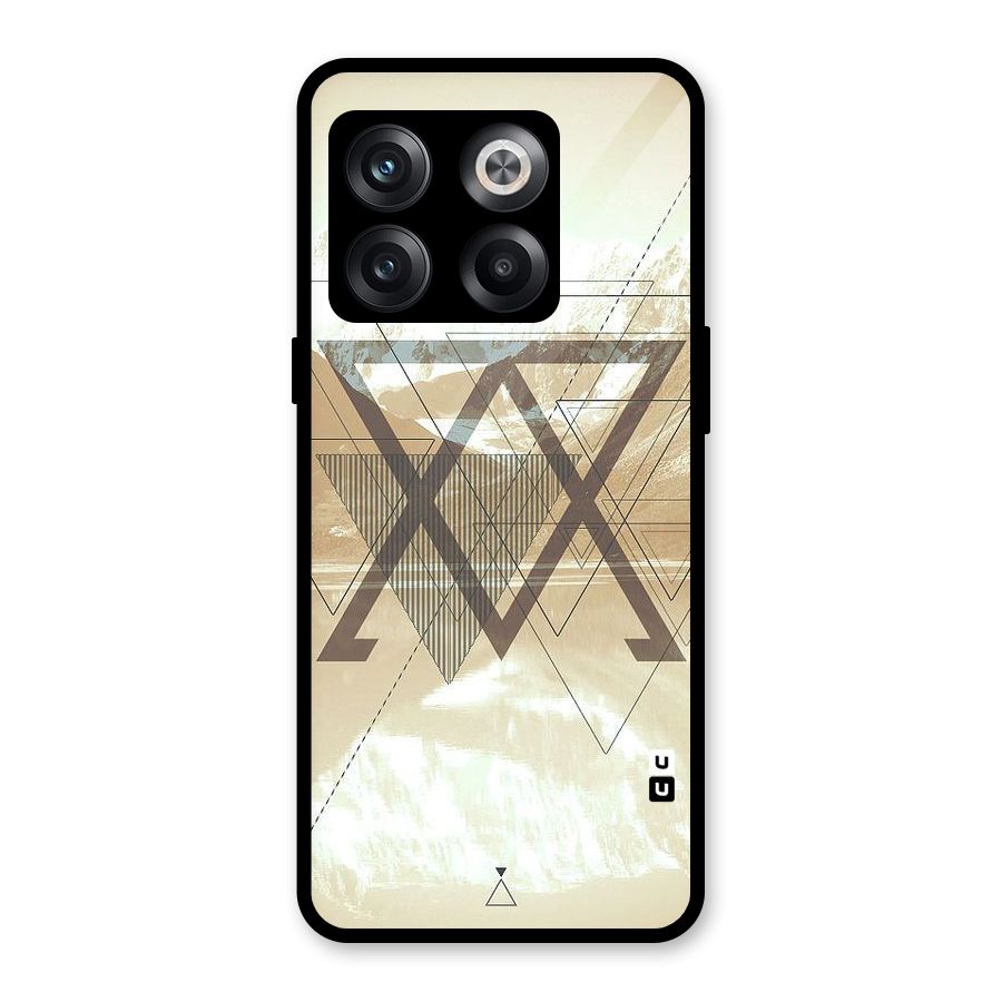 Beige View Glass Back Case for OnePlus 10T