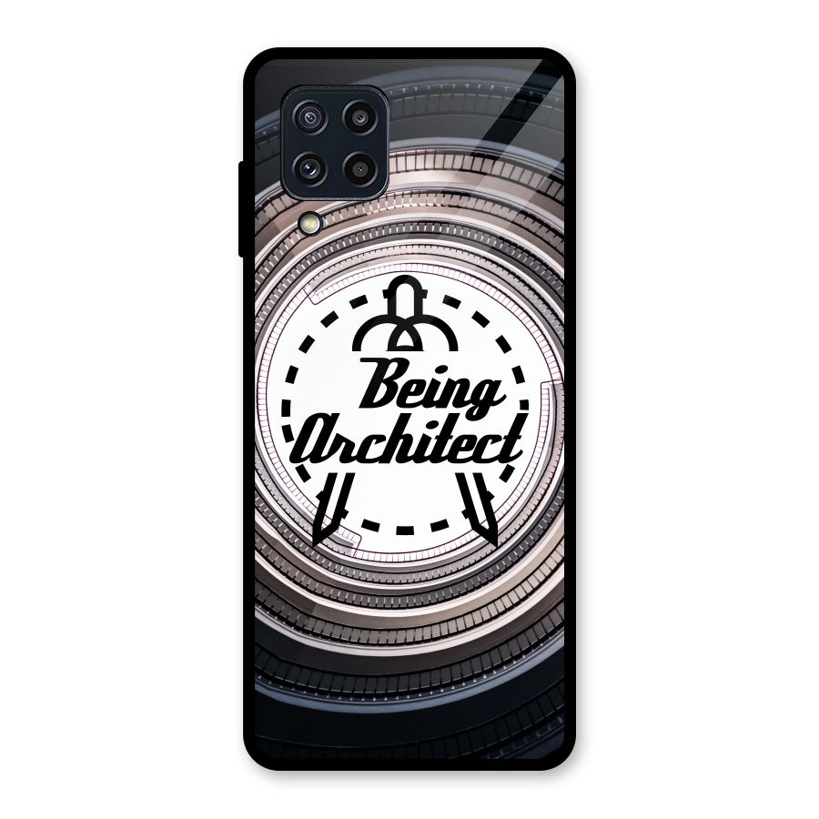 Being Architect Glass Back Case for Galaxy M32